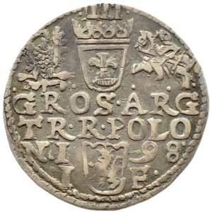 Sigismund III Vasa, 1598 trojak, Olkusz