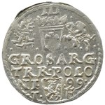 Zygmunt III Waza, trojak 1599, Olkusz