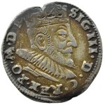 Sigismund III Vasa, 1592 SIG trojak, Vilnius, CHALECKI