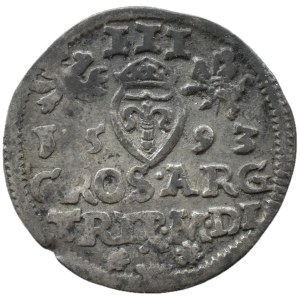 Sigismund III Vasa, 1593 trojak, Vilnius, CHALECKI
