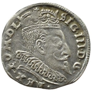 Sigismund III Vasa, 1595 trojak, Vilnius, CHALECKI and PRUS