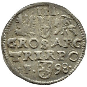Zygmunt III Waza, trojak 1598, Wschowa SKRÓCONA DATA