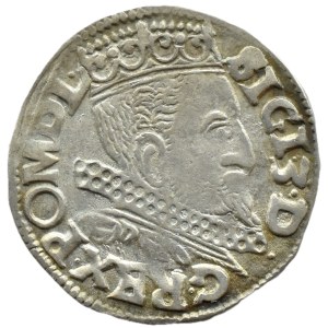 Sigismund III Vasa, 1598 trojak, Wschowa ABBREVIATED DATE