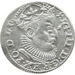 Zygmunt III Waza, trojak 1589, Ryga RZADSZY