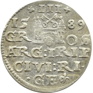 Sigismond III Vasa, troyak de 1589, Riga – NON DÉCRIT