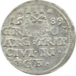 Sigismund III Vasa, 1589 trojak, Riga