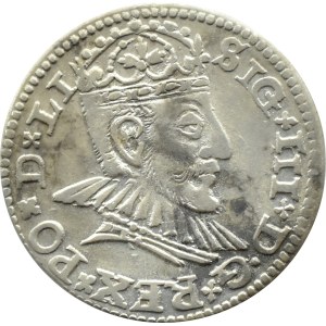 Sigismund III Vasa, 1590 LI trojak, Riga, DOT in D●G