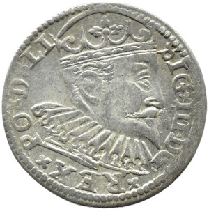 Zygmunt III Waza, trojak 1598, Ryga LI