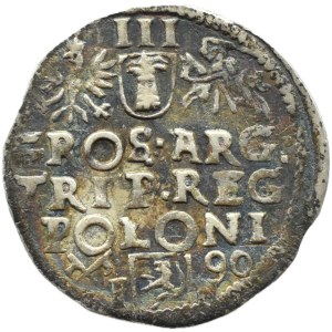 Sigismund III Vasa, 1590 ID trojak, Poznań