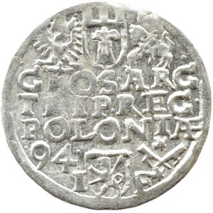 Sigismund III Vasa, 1594 IF trojak, Poznań