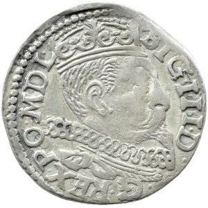 Zygmunt III Waza, trojak 1600, Poznań GWIAZDKI