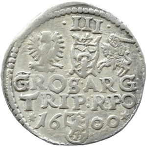 Zygmunt III Waza, trojak 1600, Poznań GWIAZDKI
