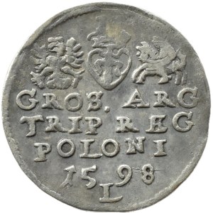 Sigismund III Vasa, 1598 trojak, Lublin