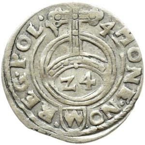 Sigismund III Vasa, 1.5-rak 1614 EAGLE, Bydgoszcz—RARE