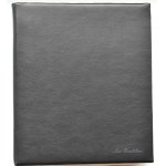 Used black album for cards holding coins in holders, 66 cards (11)