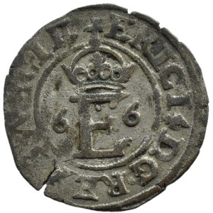 Sweden, Eric XIV, 1/2 öre, 1566, Stockholm