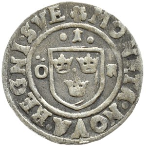 Švédsko, Krystyna, 1 öre, 1634, Štokholm