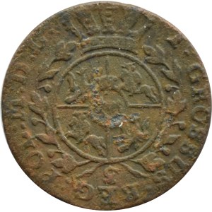 Stanisław A. Poniatowski, grosz del 1768, Varsavia