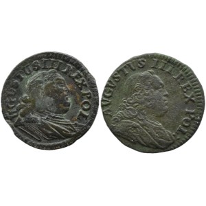 August III of Saxony, issue of shillings, 1751–1753, Gubin