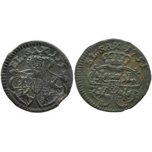 August III of Saxony, issue of shillings, 1751–1753, Gubin