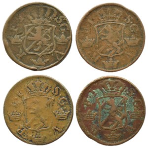 Sweden, Frederick I of Hesse, 2 öre note, 1744–1749, Stockholm