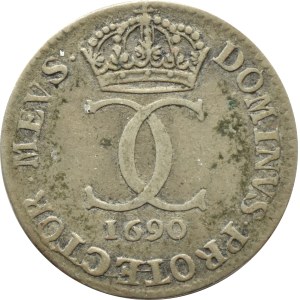 Sweden, Charles XI, 5 öre, 1690, Stockholm