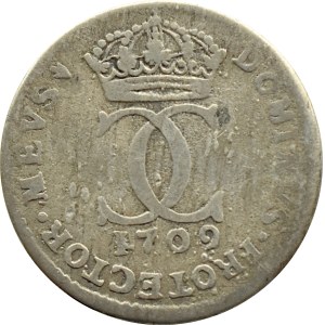 Sweden, Charles XII, 5 öre, 1709, Stockholm