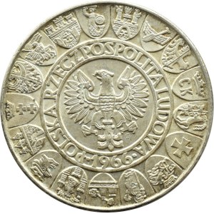 PRL, 100 złotych 1966, Mieszko i Dąbrówka, Warszawa, UNC