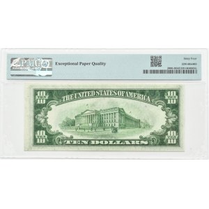 USA, A. Hamilton, 10 dolarów 1934 A, seria H/A, Julian & Morgenthau, PMG 64 EPQ