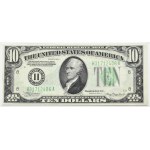 USA, A. Hamilton, 10 dolarów 1934 A, seria H/A, Julian & Morgenthau, PMG 64 EPQ