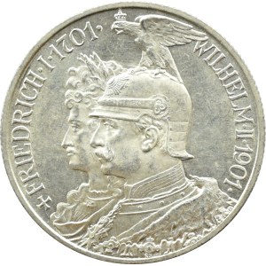 Niemcy, Prusy, Wilhelm II, 2 marki 1901 A, Berlin UNC