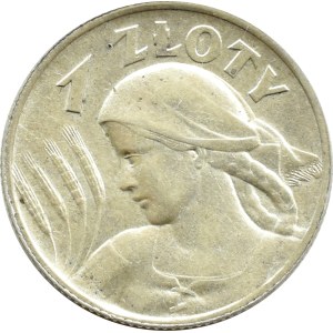 II RP, Kłosy, 1 złoty 1925, Londyn