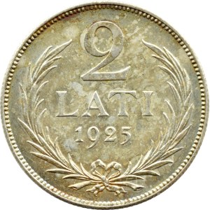 Łotwa, 2 lati 1925, Londyn, UNC