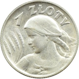 II RP, Kłosy, 1 złoty 1925, Londyn