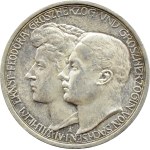 Niemcy, Saksonia, Wilhelm Ernest i Fedora, 3 marki 1910 A, Berlin