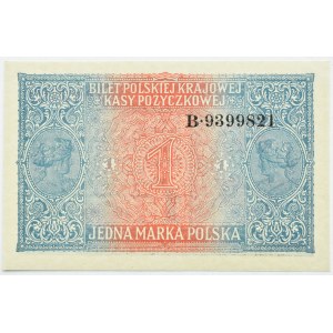 Generalne Gubernatorstwo, 1 marka 1916, Generał, seria B, PIĘKNE
