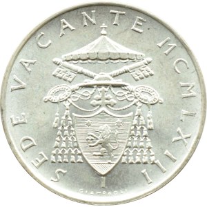 Watykan, Sede Vacante, 500 lirów 1963 R, Rzym