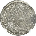 Jan II Kazimierz, ort 1650 Wieniawa, Wschowa, NGC MS63 - OKAZOWY
