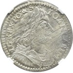 Jan II Kazimierz, ort 1650 Wieniawa, Wschowa, NGC MS63 - OKAZOWY