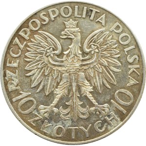 II RP, Romuald Traugutt, 10 złotych 1933, Warszawa