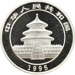Chiny, 5 yuan 1995, Panda