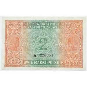 Generalne Gubernatorstwo, 2 marki 1916 jenerał, seria A