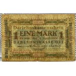 OST, Kowno 1 marka 1918 OST, seria A, NISKI NUMER