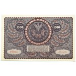 II RP, 1000 marek 1919, II seria A - typ 4, PIĘKNE