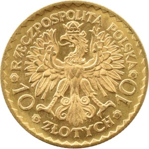 II RP, Bolesław Chrobry, 10 złotych 1925, Warszawa