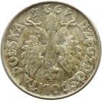 II RP, Kłosy, 2 złote 1924 - odwrotka, Filadelfia, PIĘKNE!