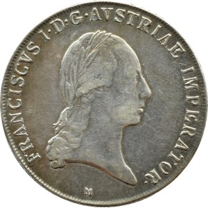 Austria, Franciszek I Habsburg, talar 1820 M, Mediolan