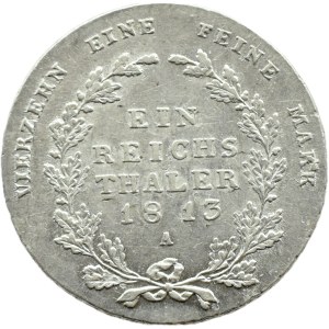 Niemcy, Prusy, Fryderyk Wilhelm III, talar 1813 A, Berlin