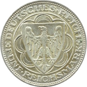 Republika Weimarska, 100 lat portu w Bremie, 5 marek 1927 A, Berlin, UNC