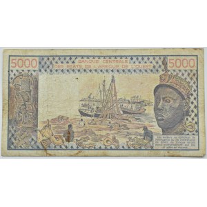 Państwa Afryki Zachodniej, Senegal 5000 franków 1979, seria S.2